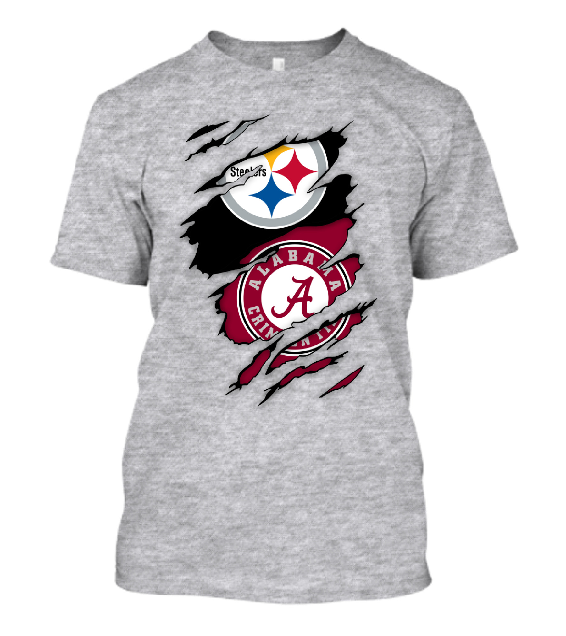 Steelers Alabama Crimson Tide Fusion T-Shirt