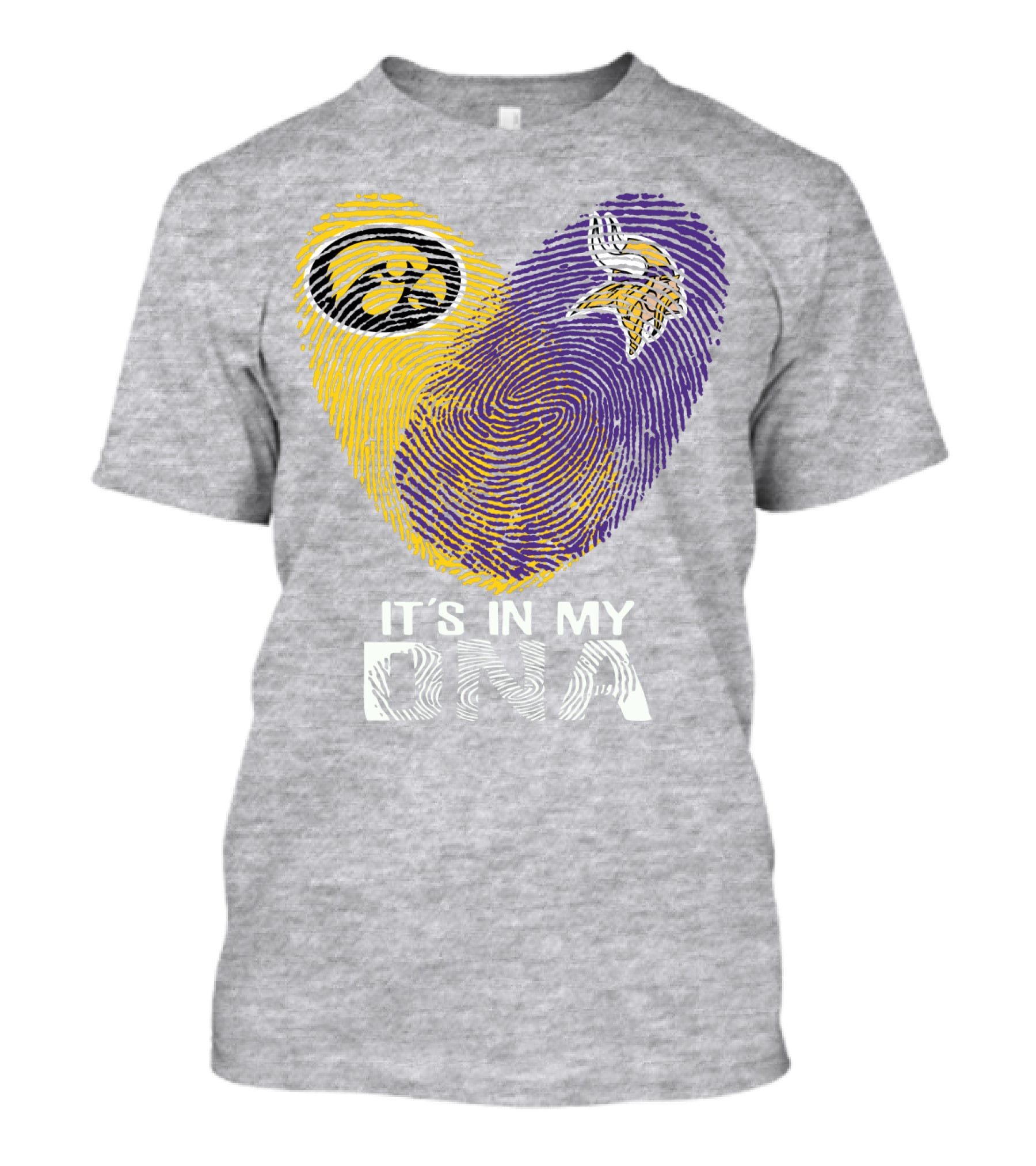 Iowa Hawkeyes Minnesota Vikings It's In My Dna T-Shirt