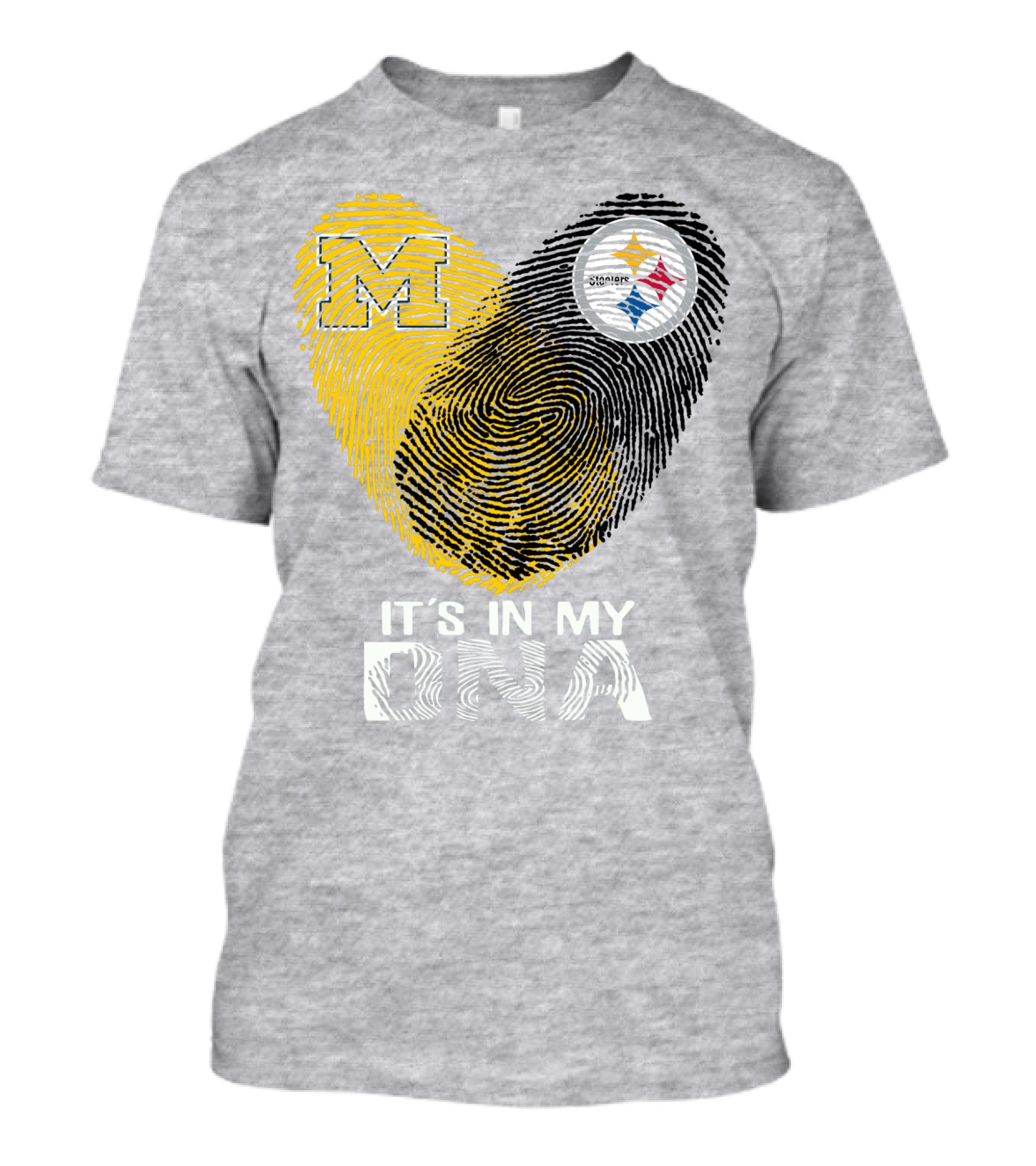 Pittsburgh Steelers Michigan It's In My Dna T-Shirt