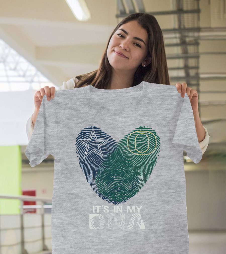 Dallas Cowboys Oregon It's In My Dna T-Shirt