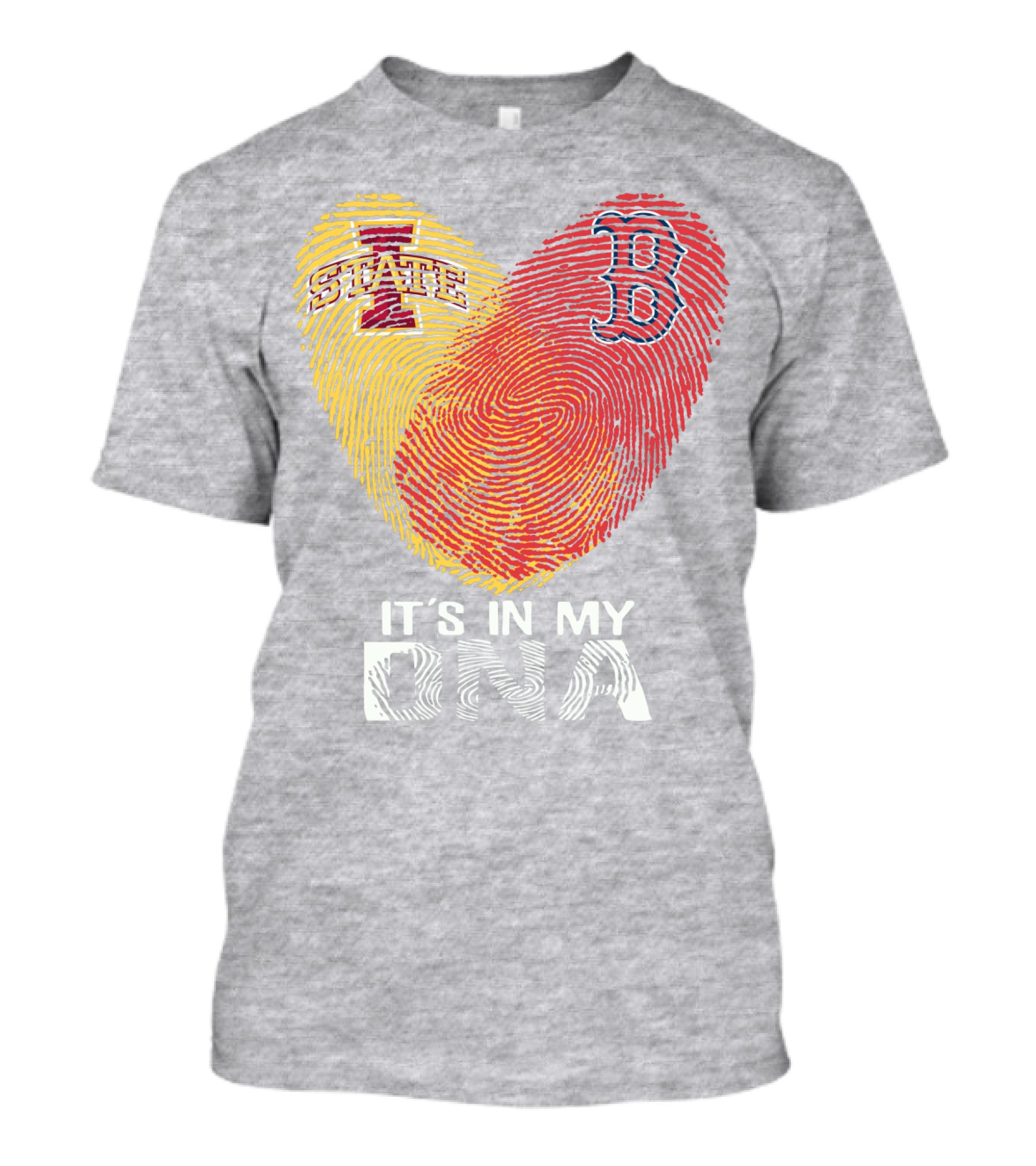 Boston Red Sox Iowa State It's In My DNA T-Shirt