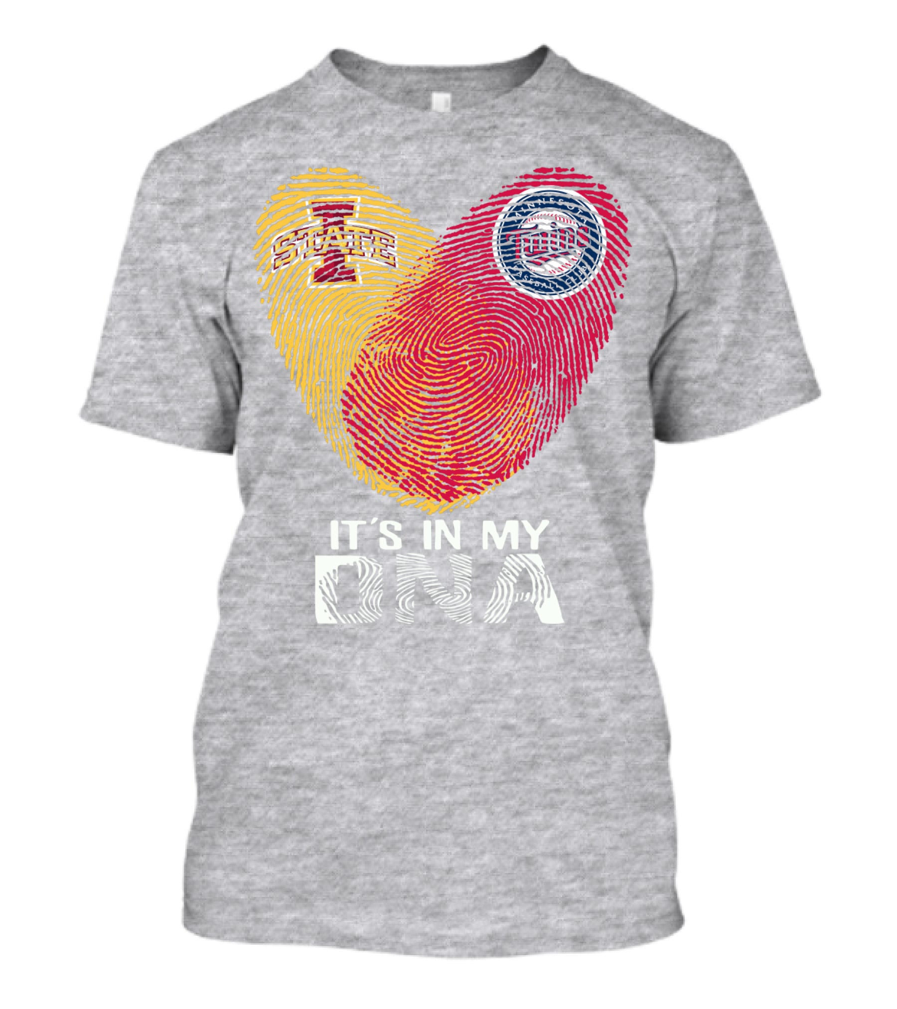 It's In My DNA Iowa State Twins T-Shirt
