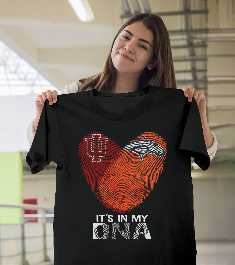 Denver Broncos Hoosiers It's In My Dna T-Shirt