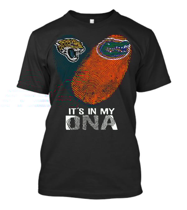 It's In My Dna Florida Gators Jacksonville Jaguars T-Shirt