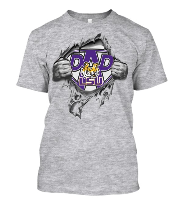 LSU Tigers Super Dad T-Shirt