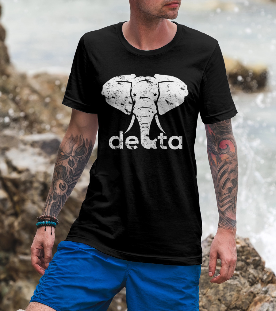 Delta Elephant 1913 Sigma Sorority Theta T-Shirt