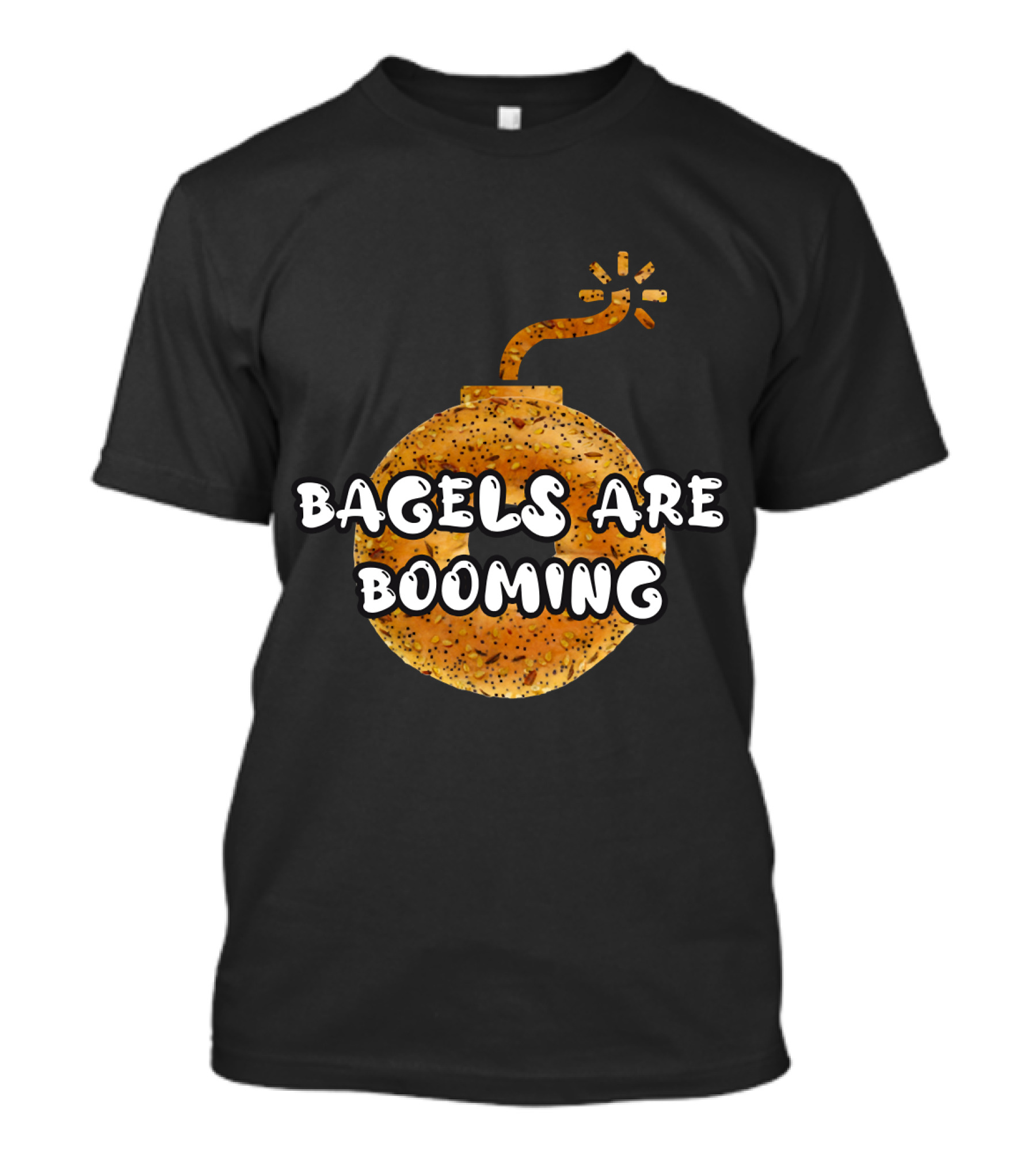 Bagels Are Booming With Donuts Bagel Explosion T-Shirt