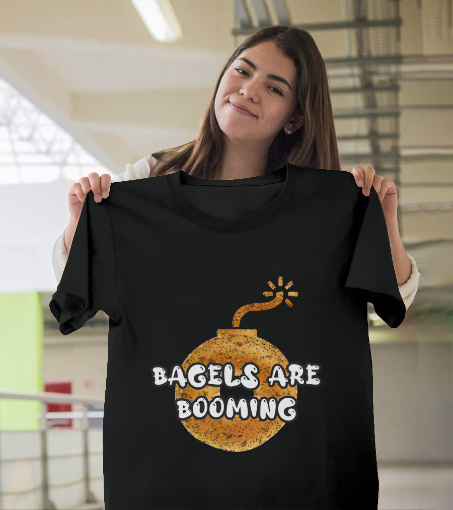 Bagels Are Booming with Donuts Bagel Explosion T-Shirt