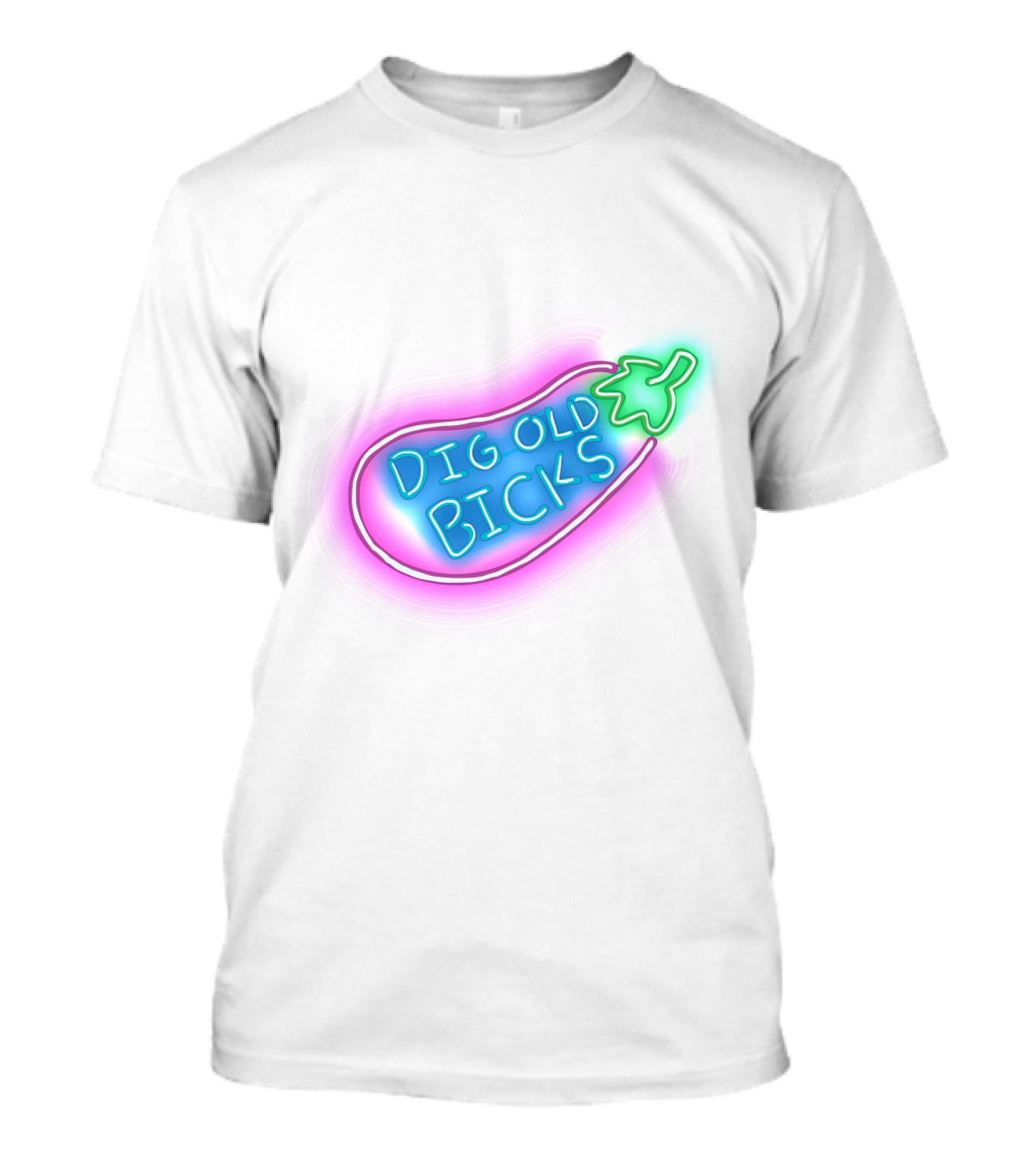 Dig Old Bick Neon Eggplant Terry Korvo Solar Opposites T-Shirt
