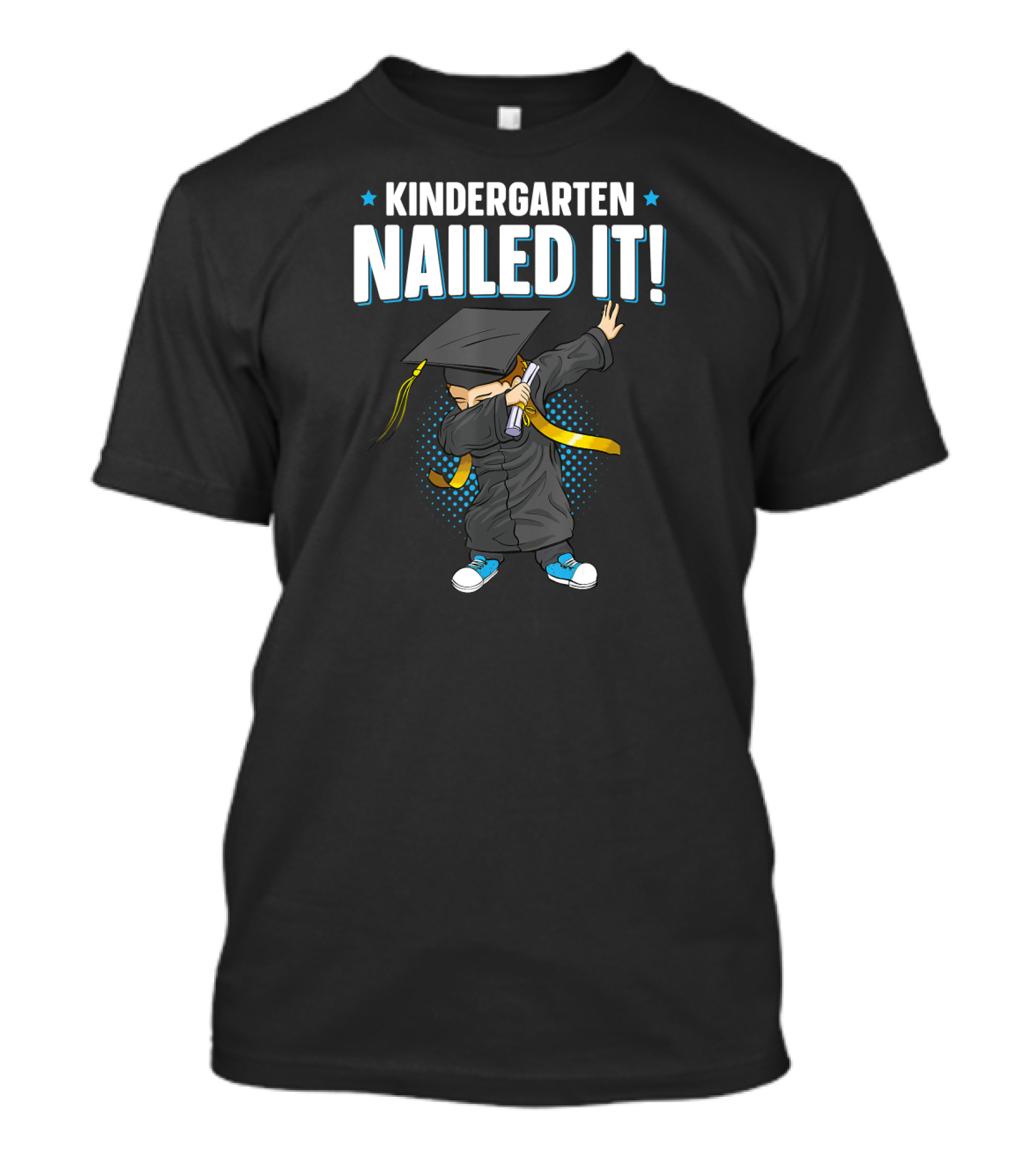 Kindergarten Graduation Nailed It Dabbing Kid T-Shirt