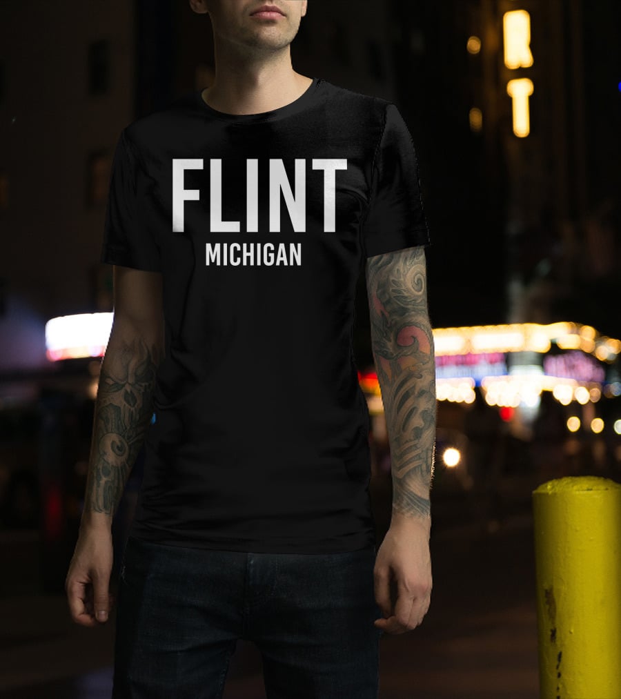 Flint Michigan MI USA T-Shirt