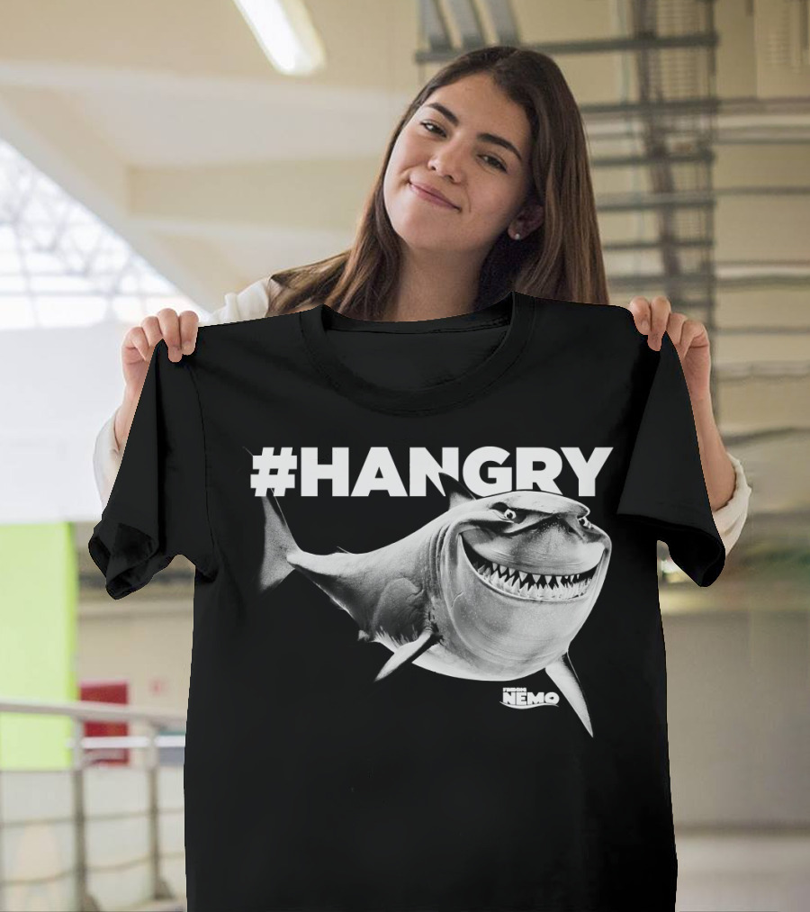 Hangry Bruce Disney Pixar Finding Nemo T-Shirt