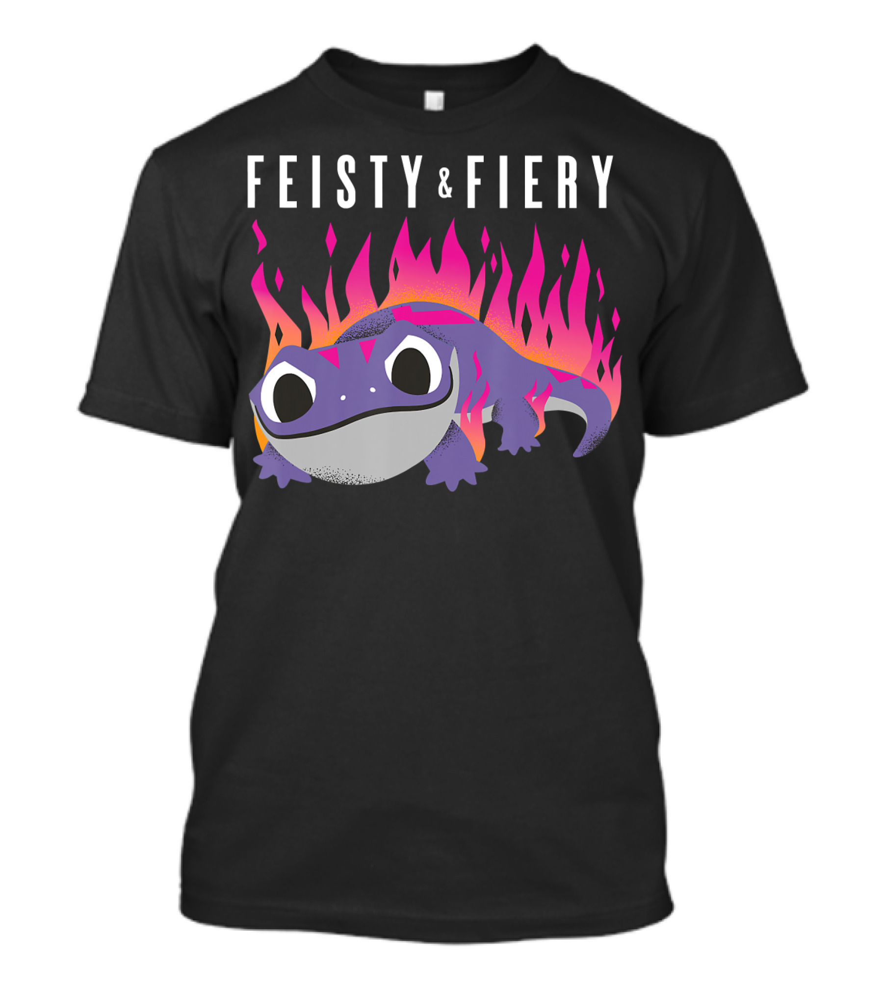 Feisty And Fiery Disney Frozen 2 Bruni Salamander T-Shirt