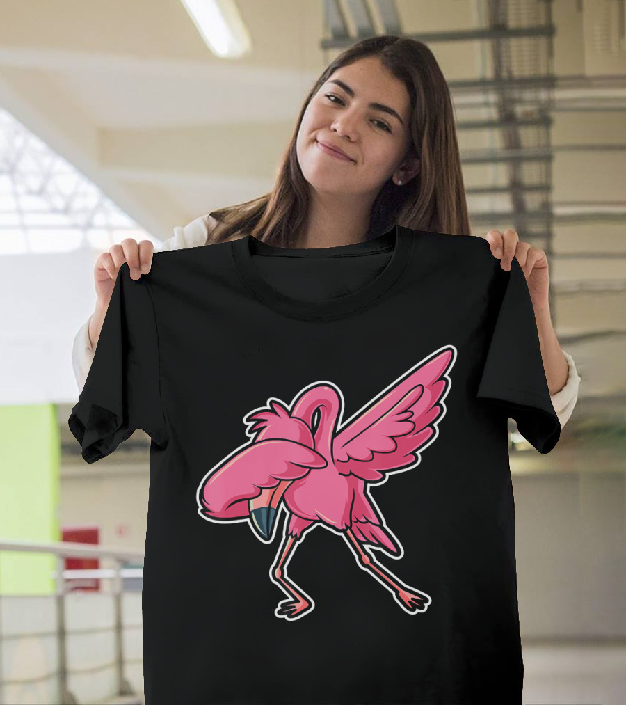 Dabbing Flamingo Dab Iconic Pose T-Shirt