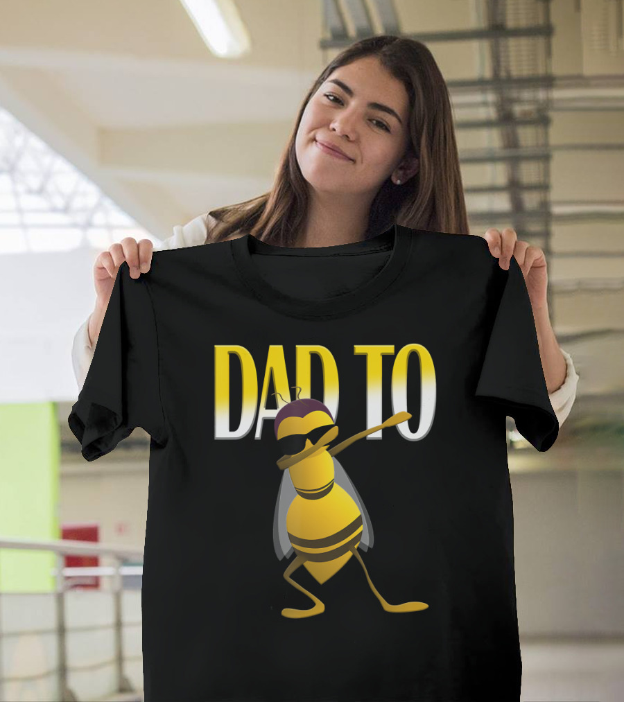 Dad To Be Dabbing Bee T-Shirt