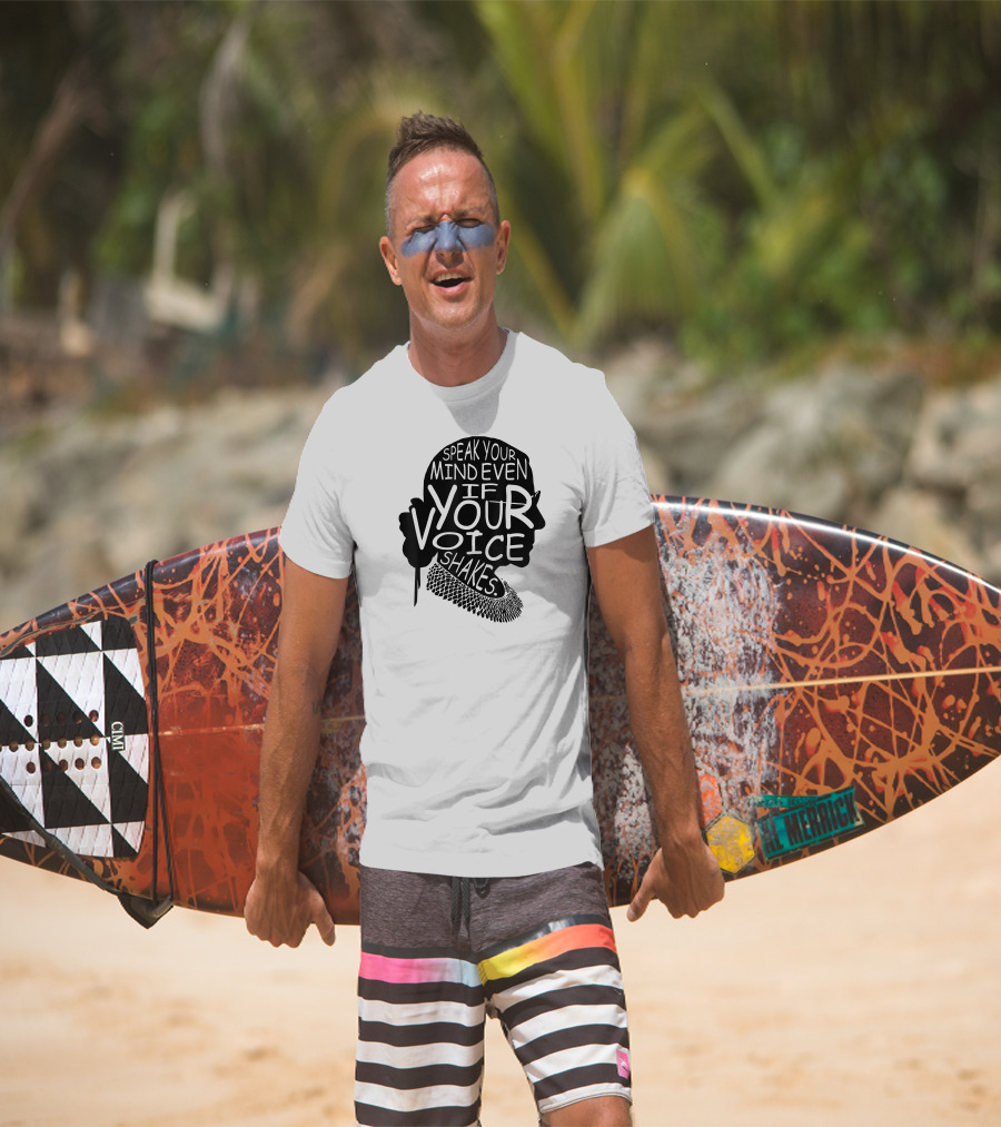 Speak Your Mind Even If Your Voice Shakes T-Shirt