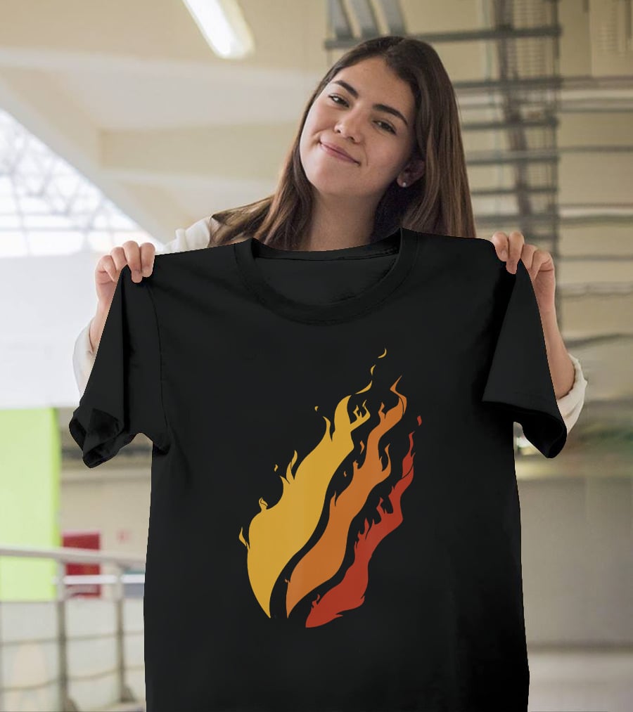 Vintage Fire Nation Flame Gamers T-Shirt