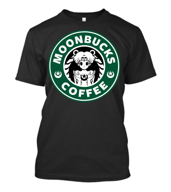 Moonbucks Coffee Sailor Moon Starbucks T-Shirt