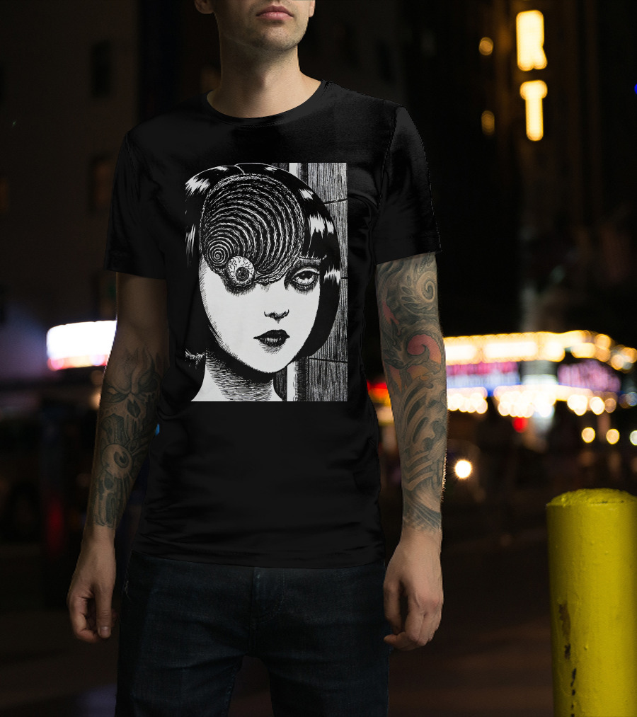 UZUMAKI Junji Ito Spiral Horror Manga T-Shirt