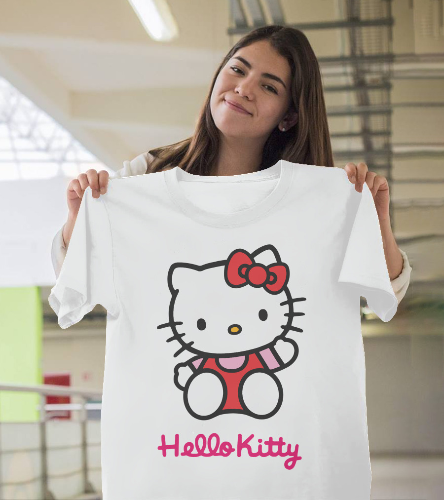 Hello Kitty Cute Bow Character T-Shirt