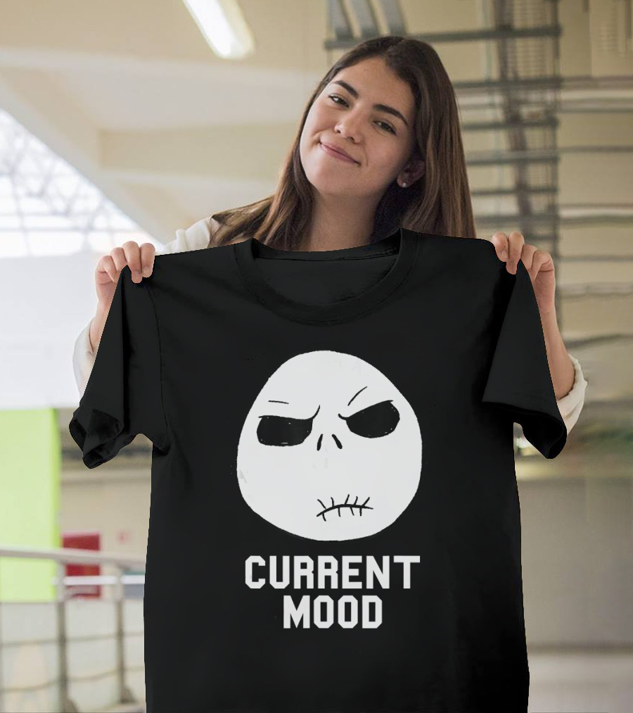 Disney Nightmare Before Christmas Jack Skellington Current Mood T-Shirt