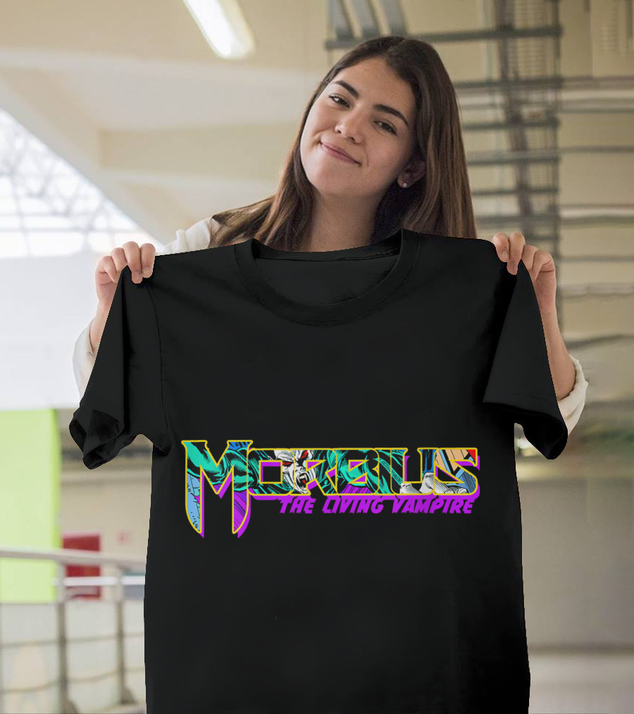 Marvel Morbius The Living Vampire Comic T-Shirt
