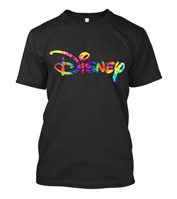 Disney Colorful Rainbow Tie Dye T-Shirt