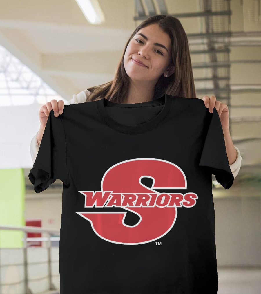 NCAA Cal State University Stanislaus Warriors Logo S T-Shirt