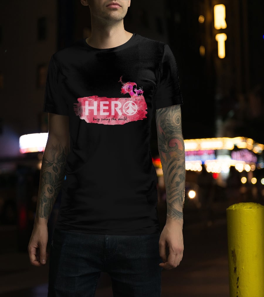 Scarlet Witch Hero Busy Saving The World Marvel T-Shirt