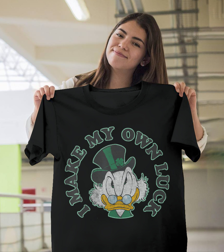 Disney Scrooge McDuck I Make My Own Luck T-Shirt