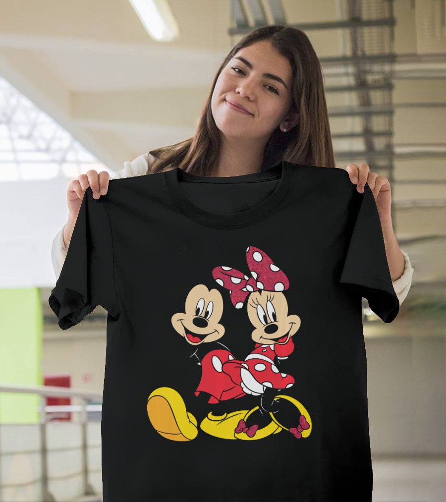 Disney Mickey And Minnie Mouse Classic Pose T-Shirt