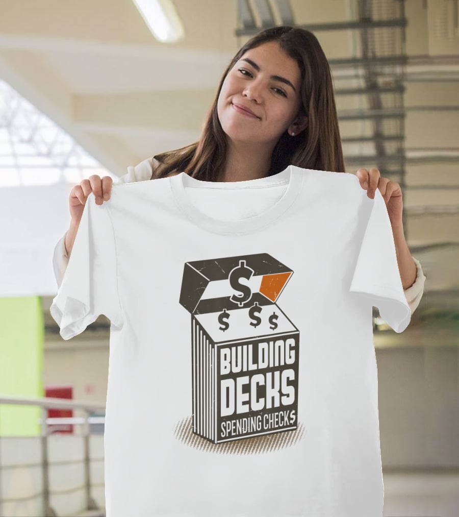 Building Decks Spending Checks Trading Card Game TCGs Players Collectors T-Shirt