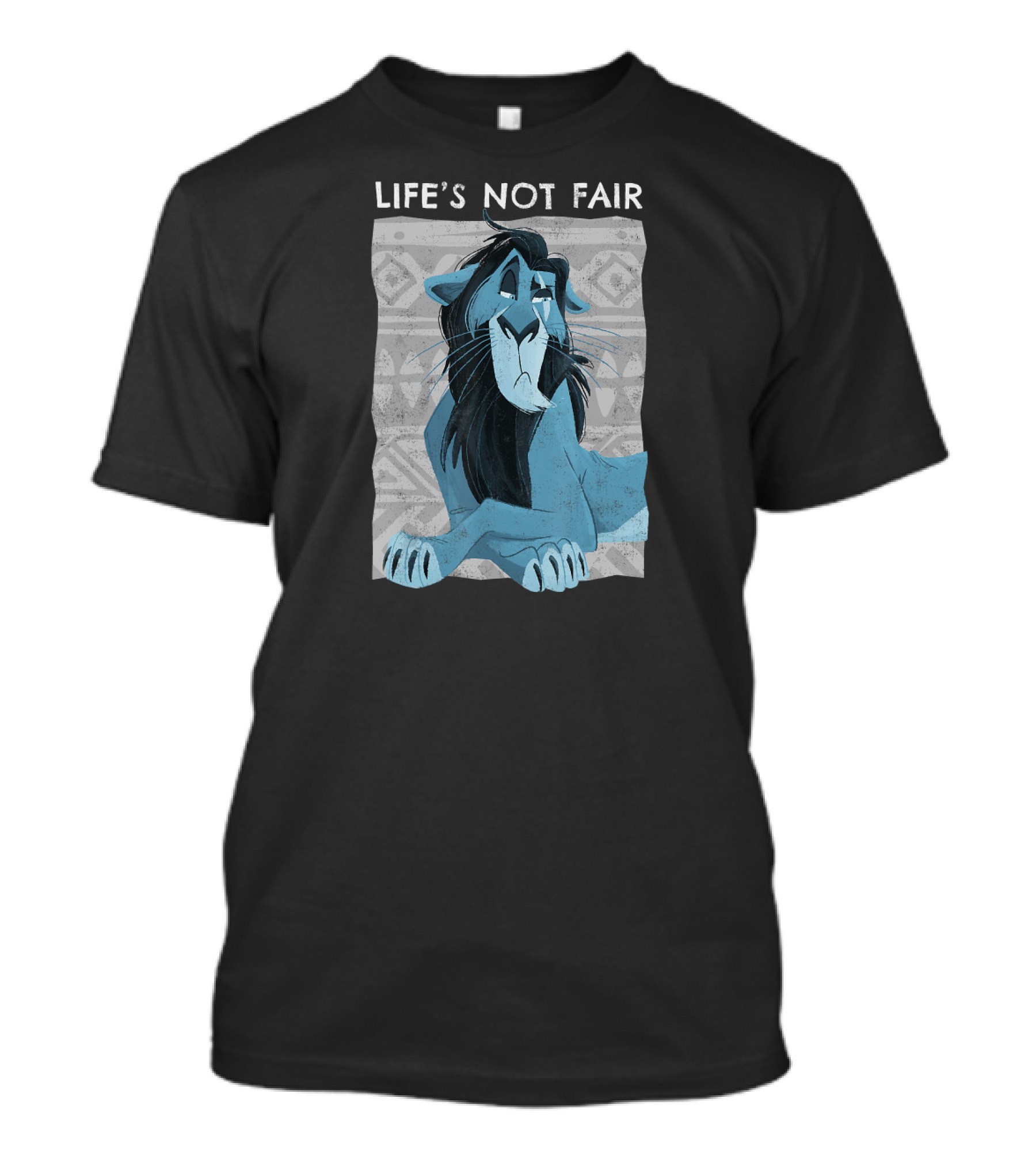 Disney The Lion King Scar Life's Not Fair Iconic Character T-Shirt