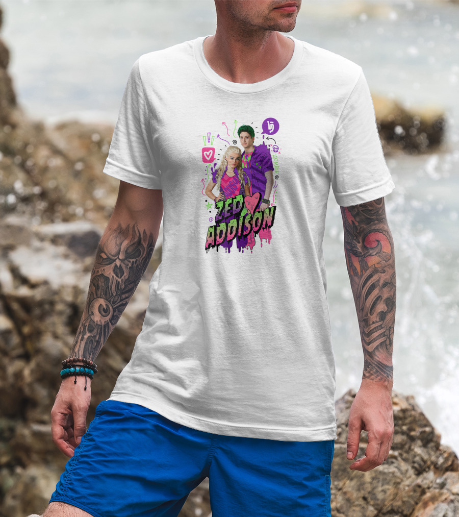 Zed Addison Hearts Zombies 2 Disney T-Shirt