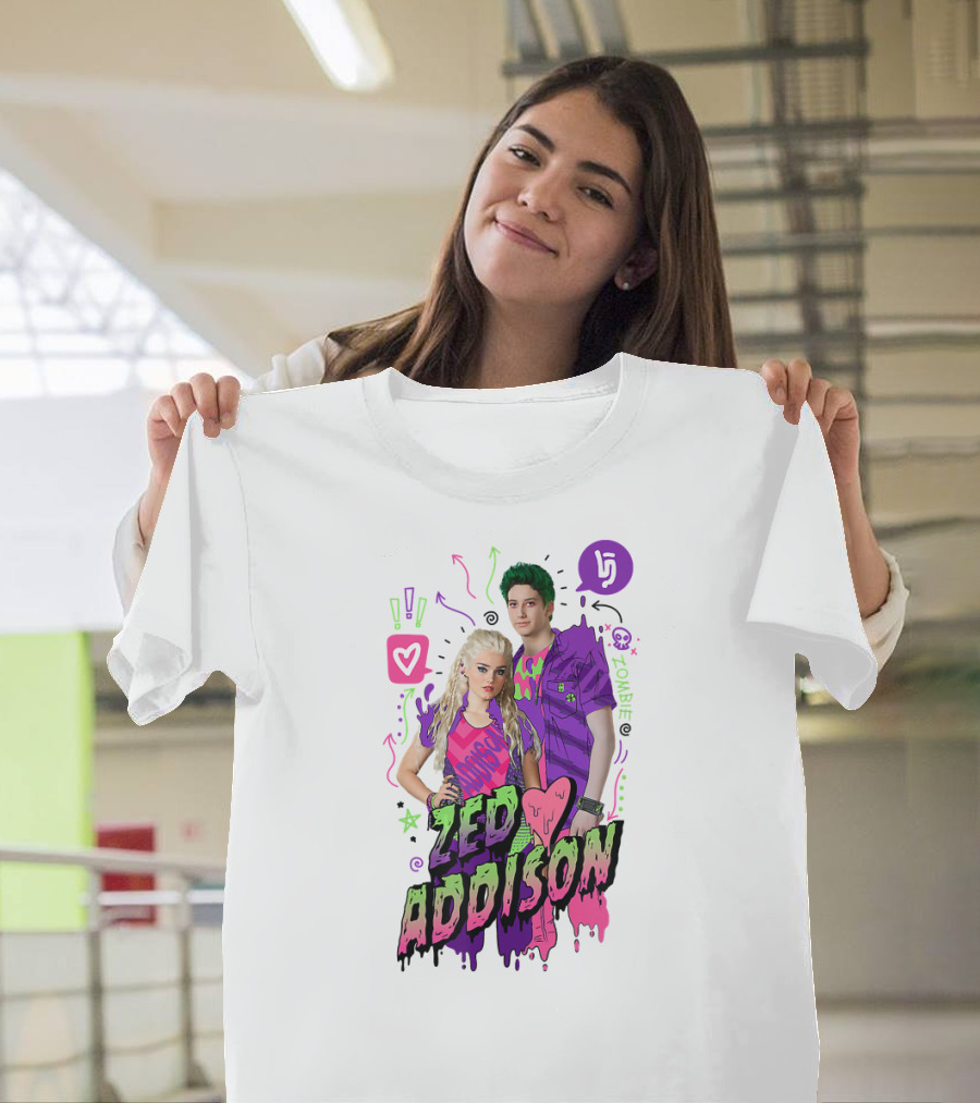 Zed Addison Hearts Zombies 2 Disney T-Shirt