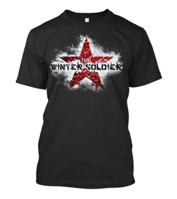 Marvel Captain America The Winter Soldier Red Star Emblem T-Shirt