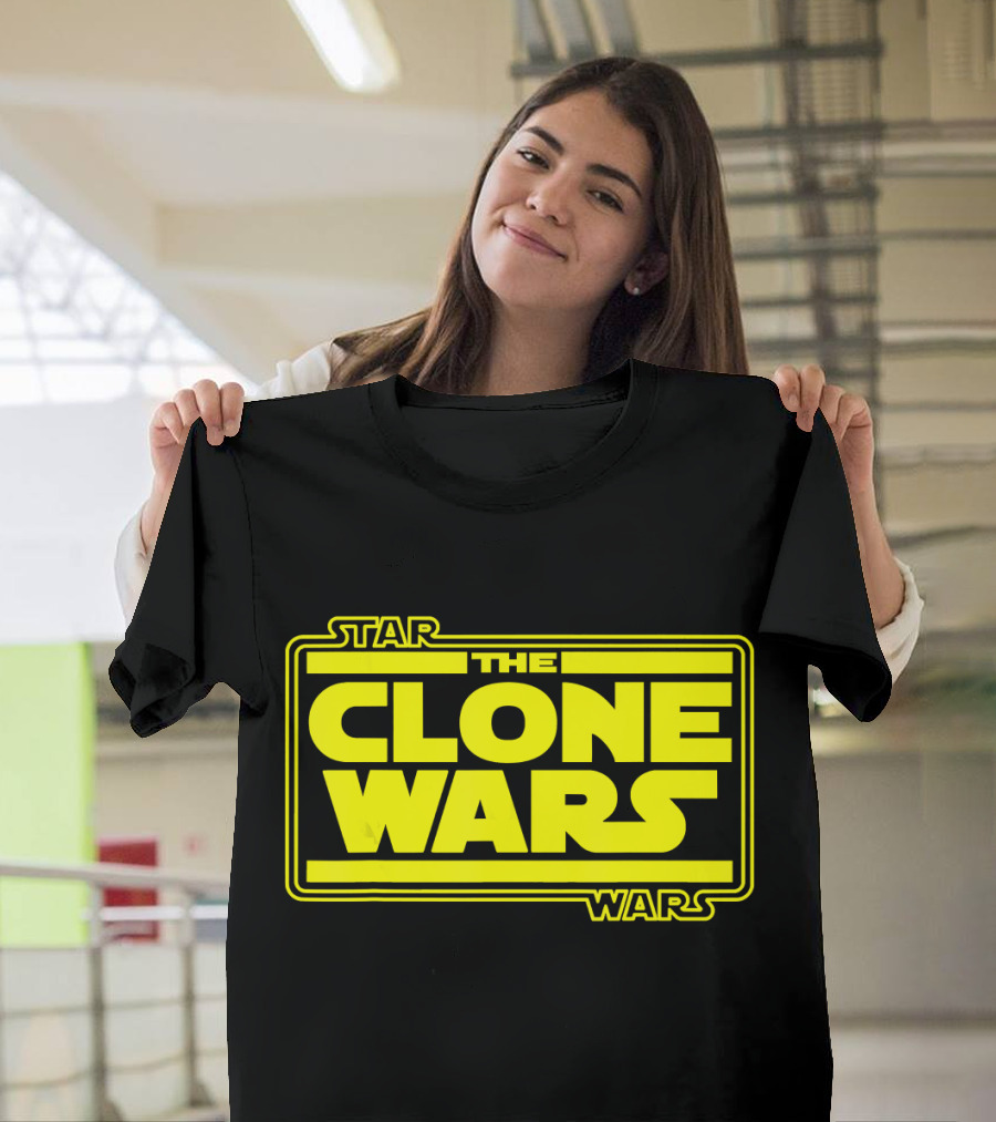 Star Wars The Clone Wars Yellow T-Shirt