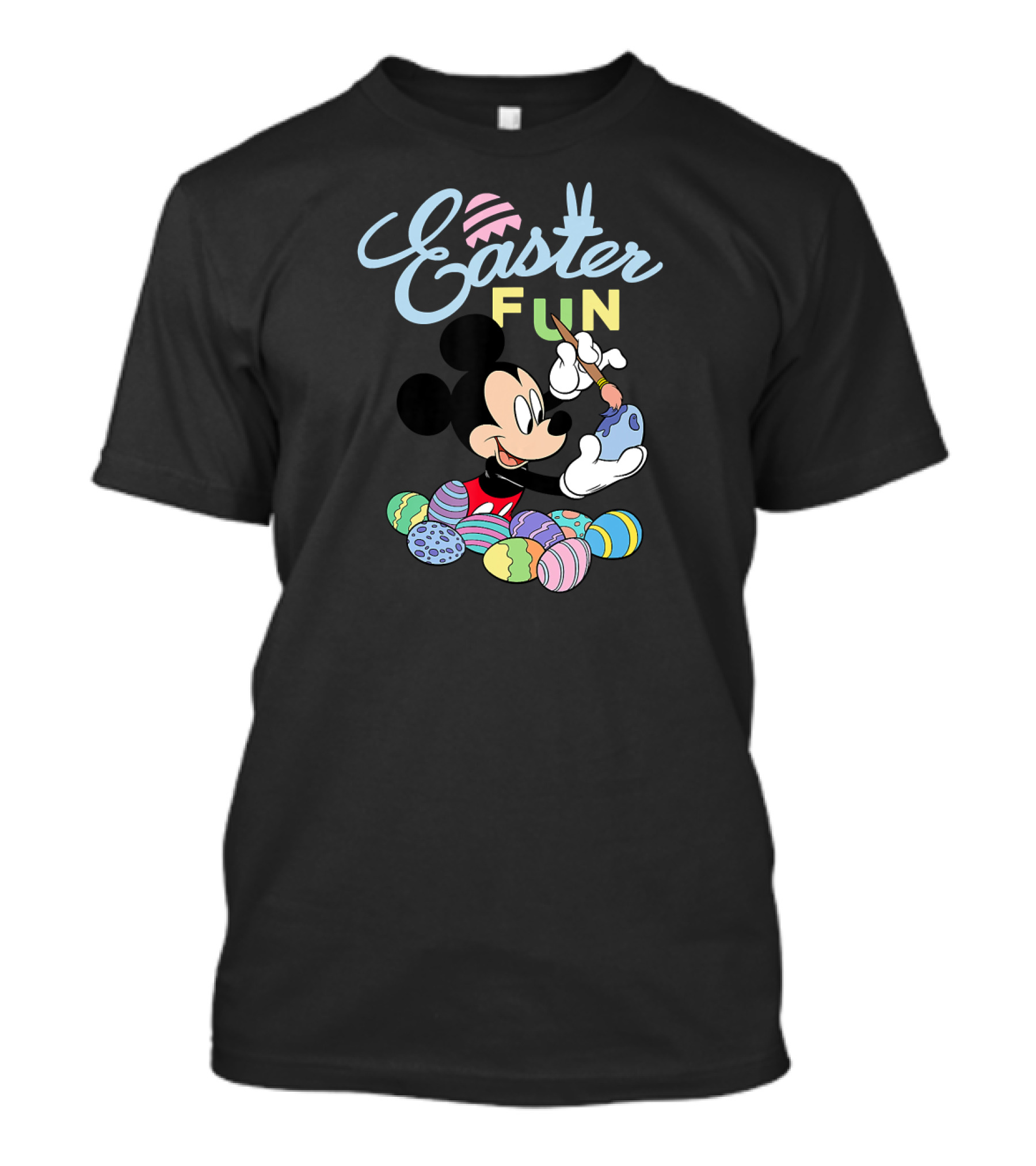 Disney Mickey Mouse Easter Fun Painting Eggs T-Shirt