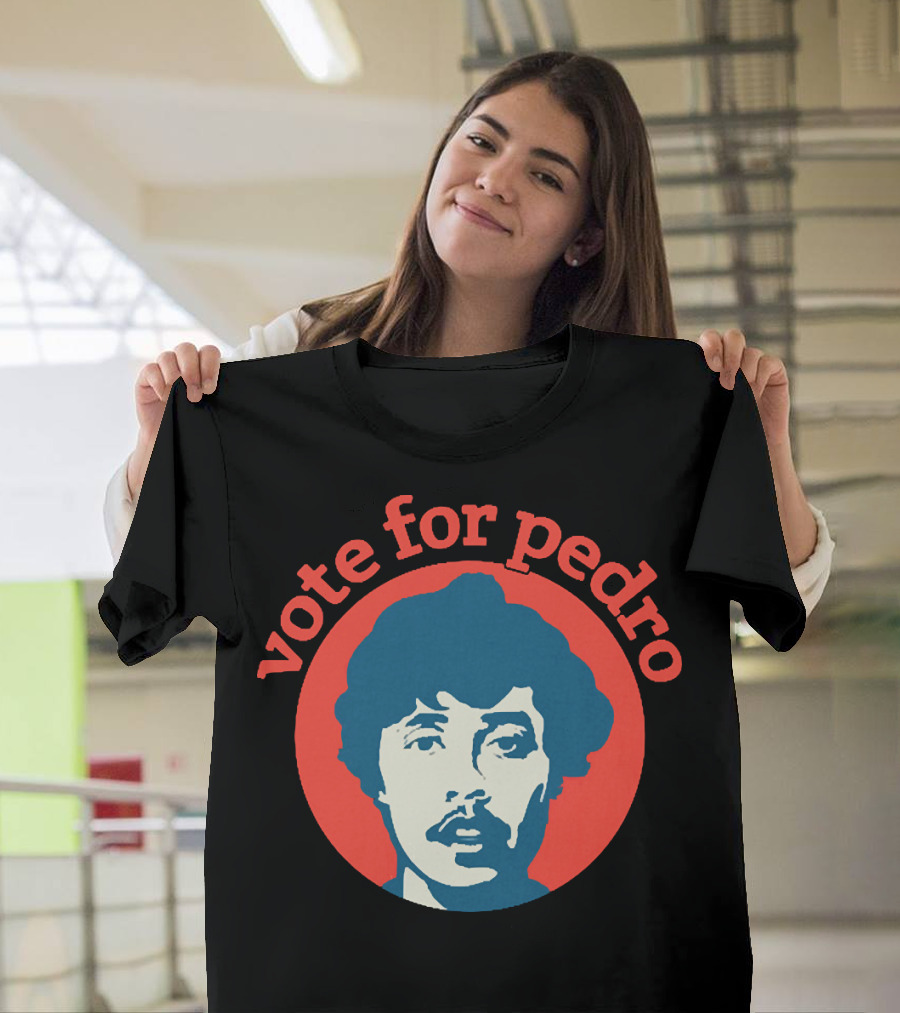 Vote For Pedro Classic Red And Blue T-Shirt