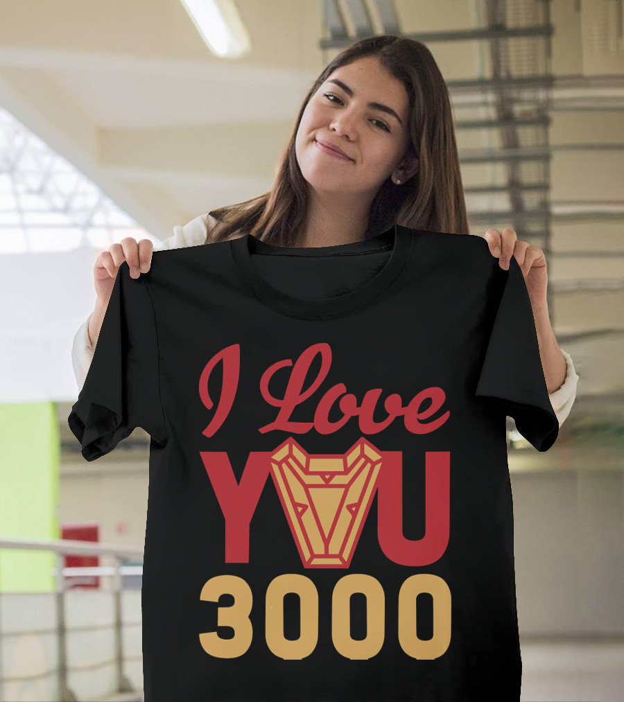 I Love You 3000 Marvel Arc Reactor T-Shirt