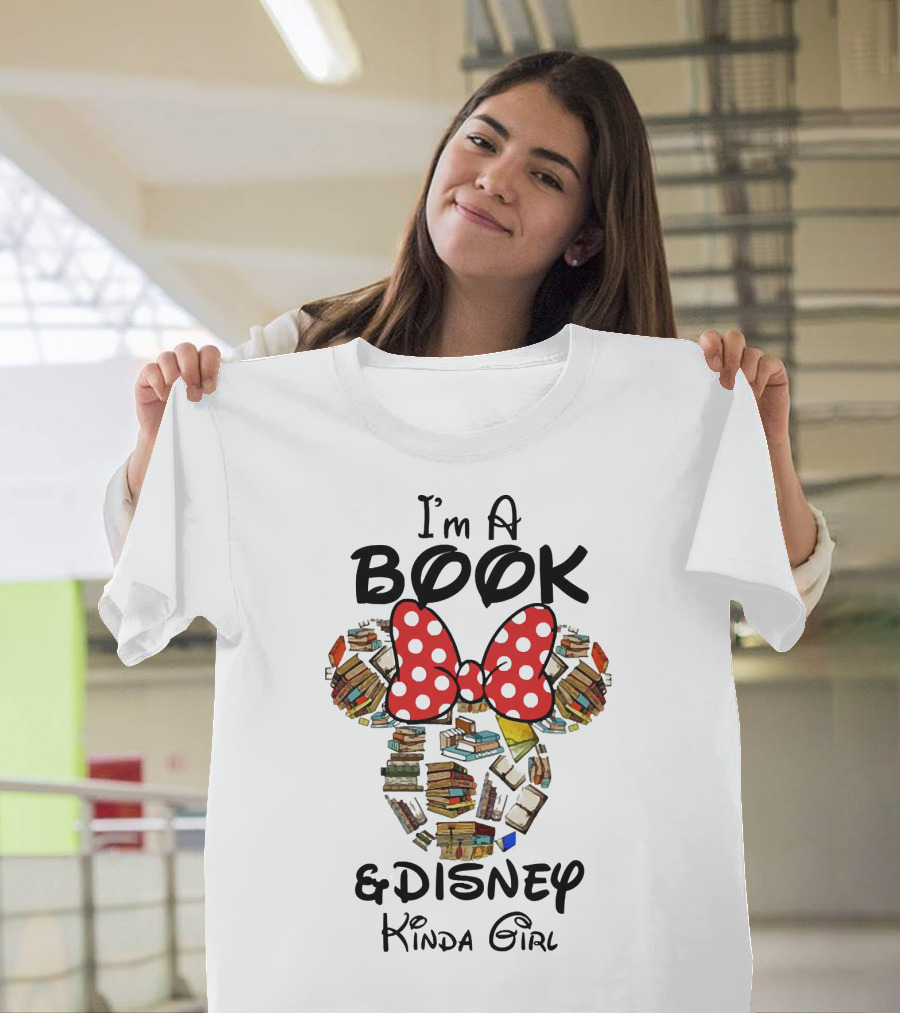 I'm A Book And Disney Kinda Girl T-Shirt