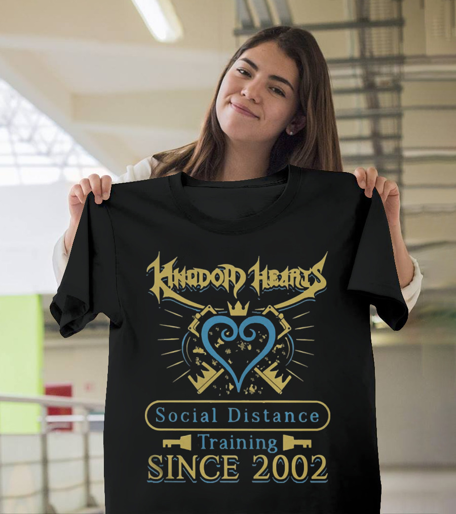 Kingdom Hearts Social Distance Training Since 2002 T-Shirt
