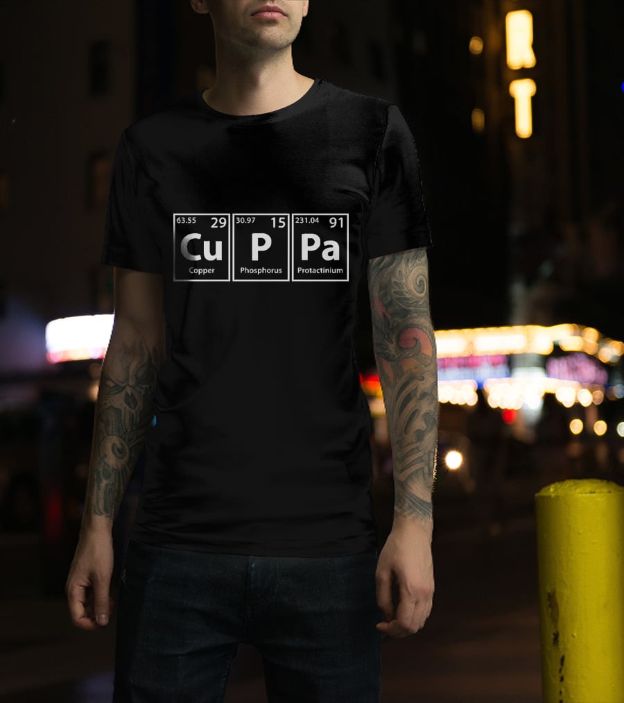 Cuppa Elements Cu Phosphorus Pa T-Shirt