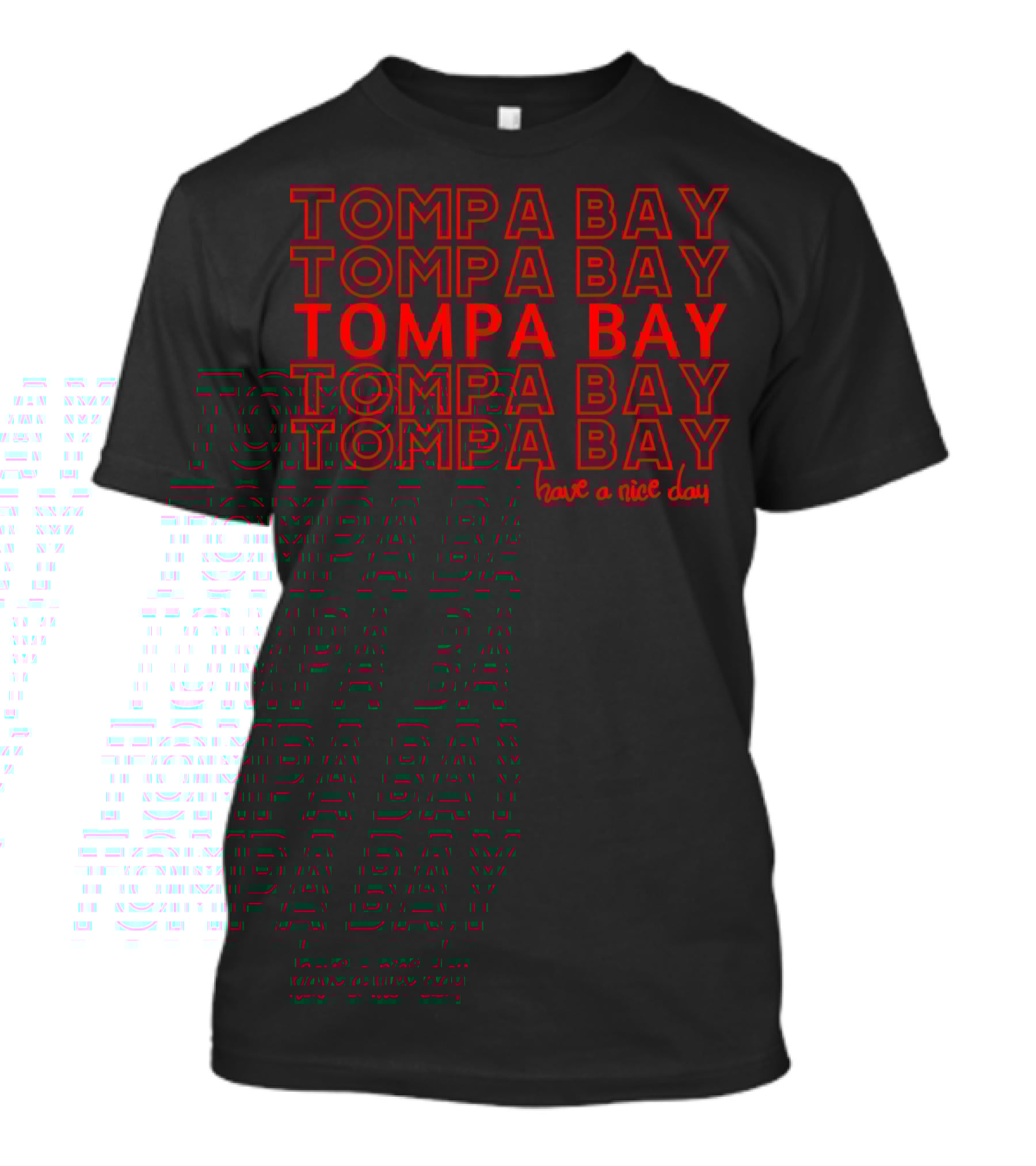 Tompa Bay Tompa Bay Tompa Bay Tompa Bay Have A Nice Day T-Shirt