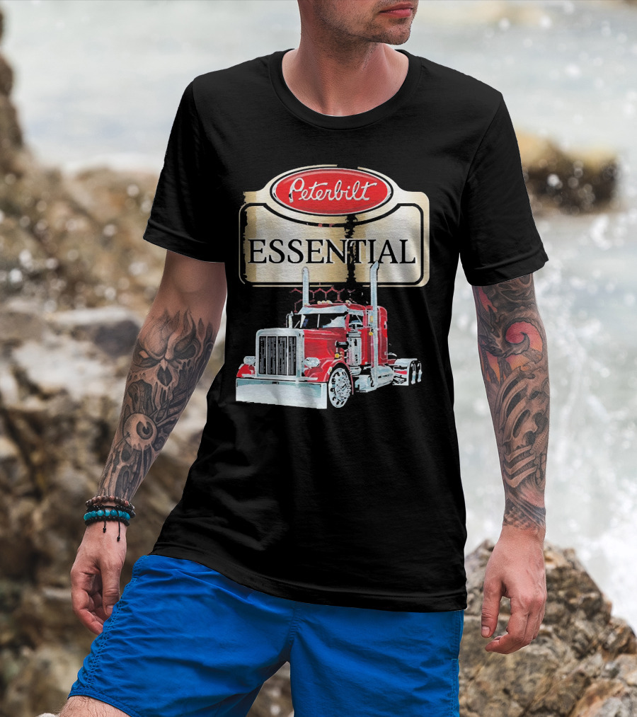Peterbilt Essential Red Truck T-Shirt