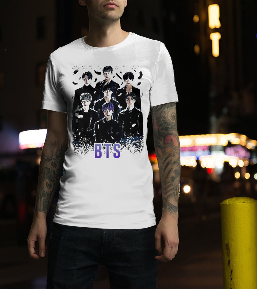 BTS Black Swan Kpop Group T-Shirt