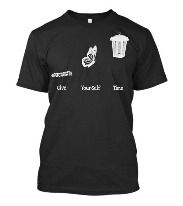 Give Yourself Time Bug Butterfly Lantern T-Shirt
