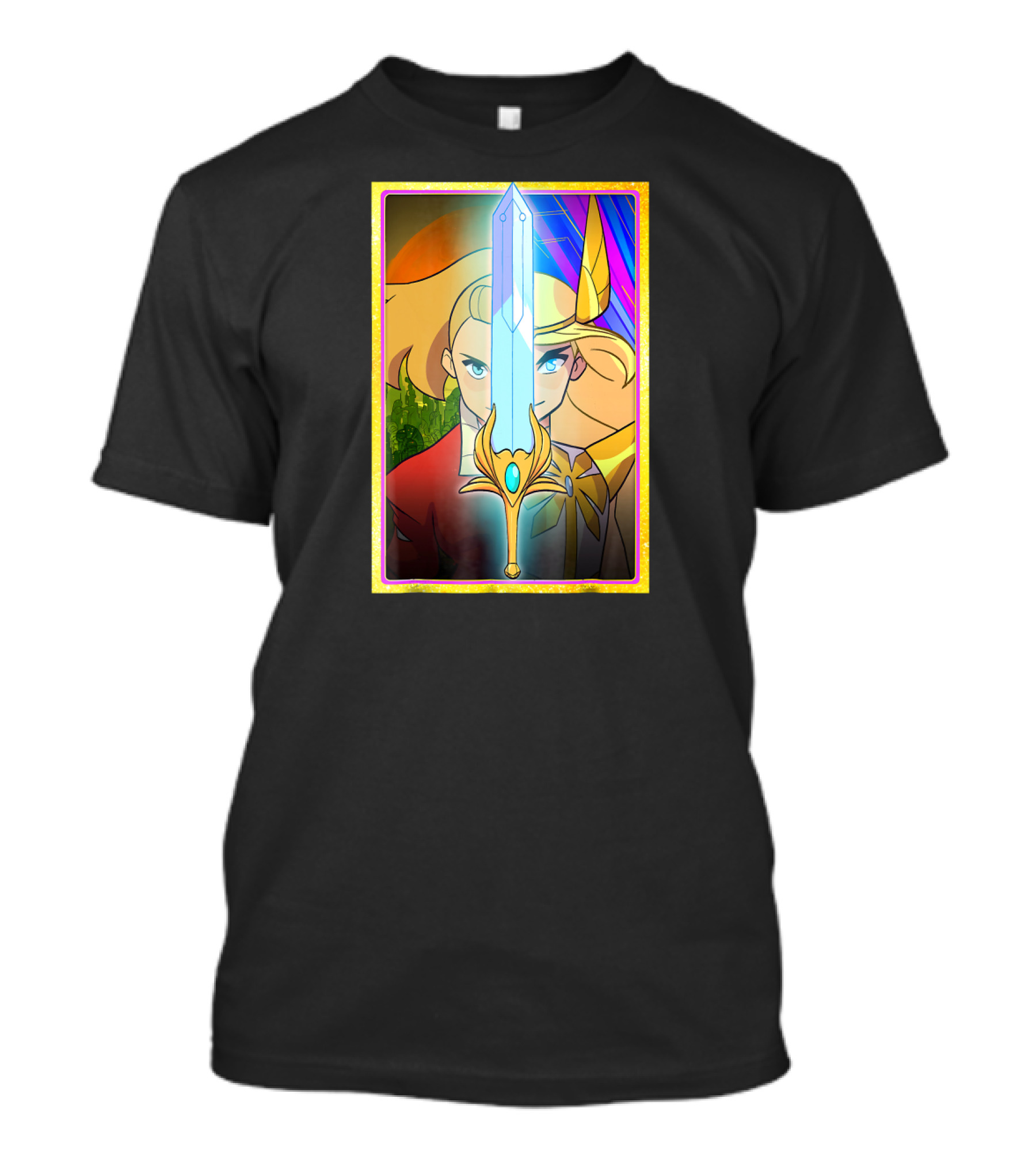DreamWorks She Ra Adora Split Sword Transformation T-Shirt