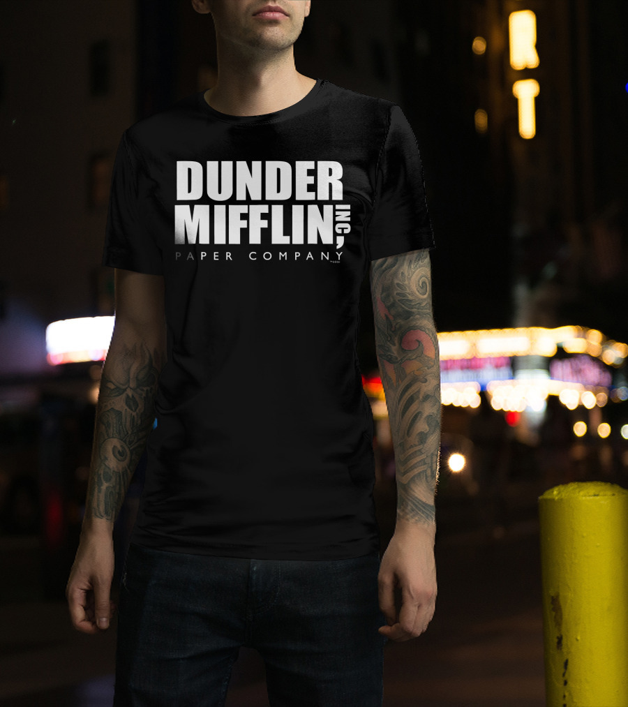 The Office Dunder Mifflin Inc Paper Company Official Comfortable T-Shirt