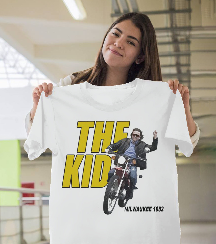 The Kid Milwaukee 1982 Motorcycle Rider T-Shirt